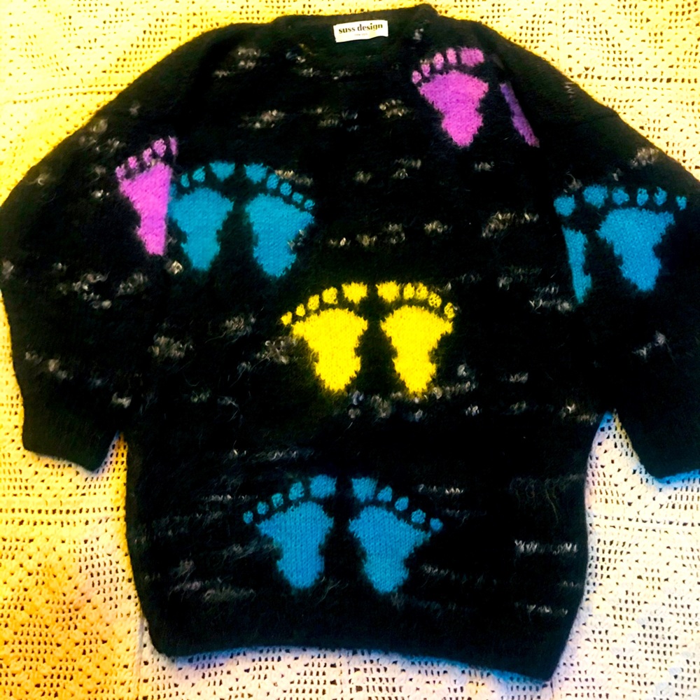 Very special amazing cashmere sweater. XXXL Suss Design
